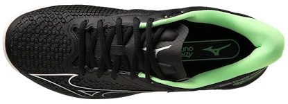 Pánská tenisová obuv Mizuno  Wave Exceed Tour 5 Clay Black/Silver  EUR 42,5