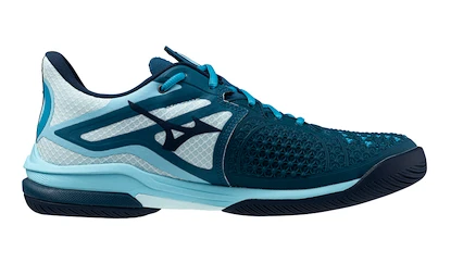 Pánská tenisová obuv Mizuno Wave Exceed TOUR 6 AC Moroccan Blue/White/Blue Topaz  EUR 42