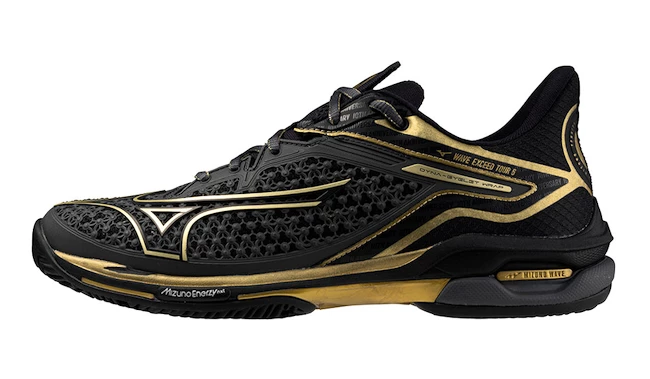 Pánská tenisová obuv Mizuno Wave Exceed TOUR 6 CC 10th Iron Gate/Gold/Black