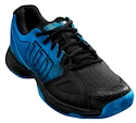 Pánská tenisová obuv Wilson Kaos Devo Black/Imperial Blue