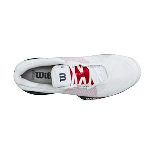 Pánská tenisová obuv Wilson Kaos Swift White/Red