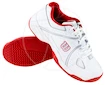 Pánská tenisová obuv Wilson Nvision Envy White/Red