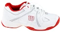 Pánská tenisová obuv Wilson Nvision Envy White/Red