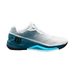 Pánská tenisová obuv Wilson Rush Pro 4.0 Clay White/Blue Coral