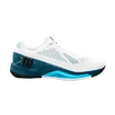Pánská tenisová obuv Wilson Rush Pro 4.0 White/Blue Coral