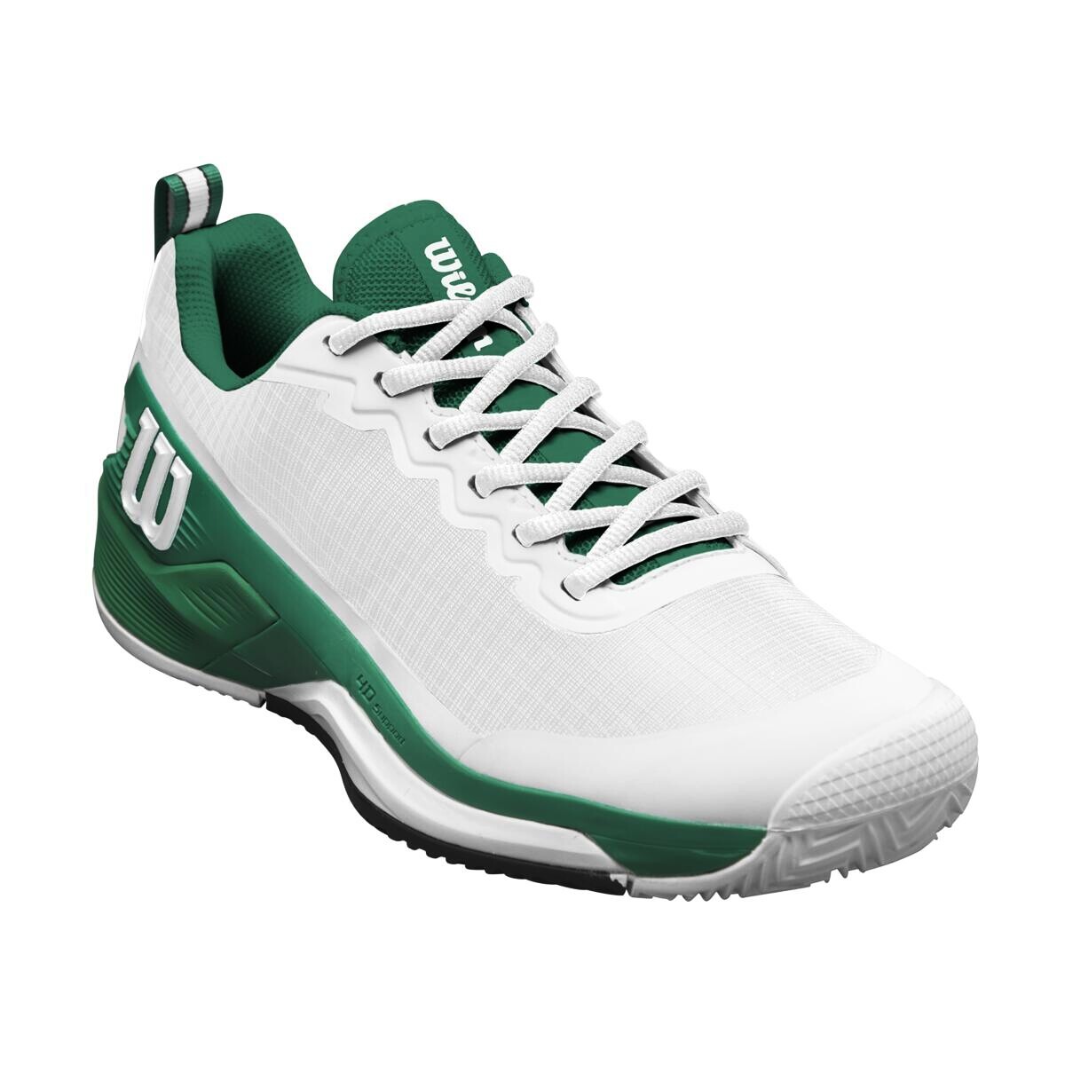 Pánská tenisová obuv Wilson Rush Pro 4.5 Clay White/Bosphor  EUR 45 1/3 - thumb (1)