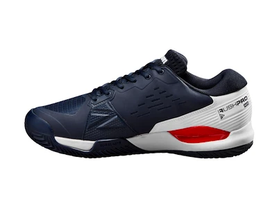 Pánská tenisová obuv Wilson Rush Pro Ace Clay Navy Blazer  EUR 42 2/3