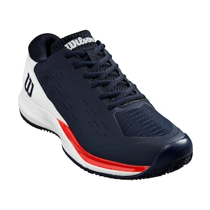 Pánská tenisová obuv Wilson Rush Pro Ace Clay Navy Blazer  EUR 42 2/3