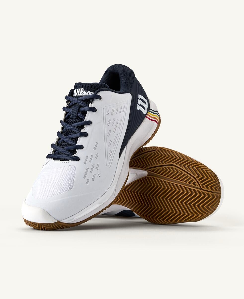 Pánská tenisová obuv Wilson Rush Pro ACE Clay White/Navy Roland Garros  EUR 45 1/3 - thumb (4)