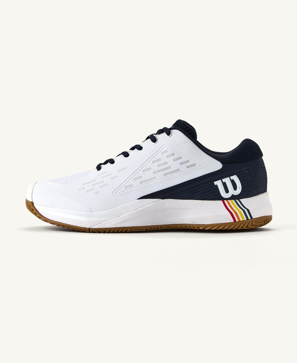 Pánská tenisová obuv Wilson Rush Pro ACE Clay White/Navy Roland Garros  EUR 45 1/3 - thumb (6)