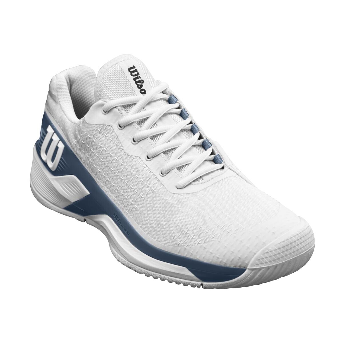 Pánská tenisová obuv Wilson Rush Pro EXTRA DUTY White/Blue  EUR 42 2/3 - thumb (4)