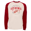 Pánská tričko s dlouhým rukávem Old Time Hockey Avoca LS Raglan NHL Detroit Red Wings