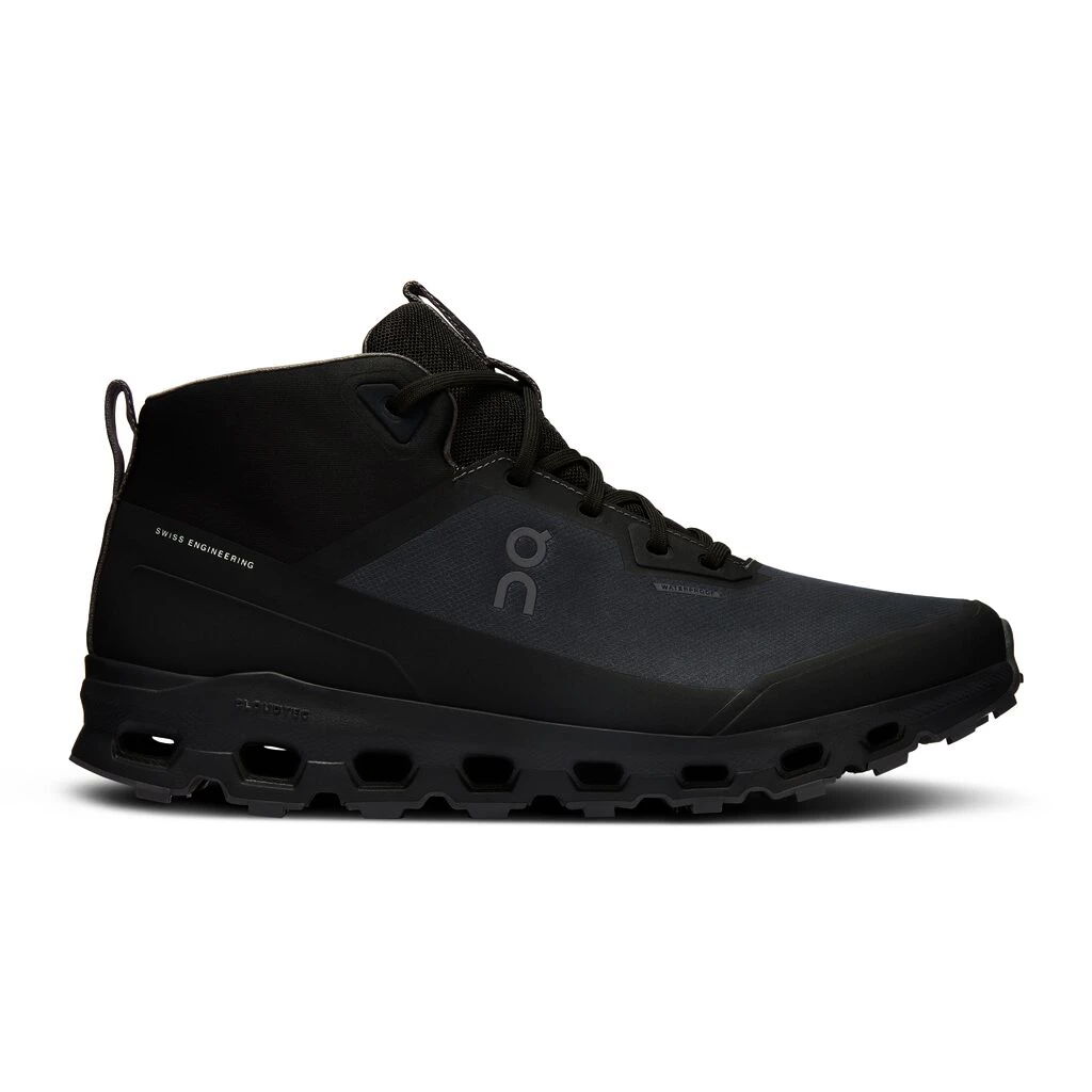 Pánská volnočasová obuv On Cloudroam Waterproof Black/Eclipse