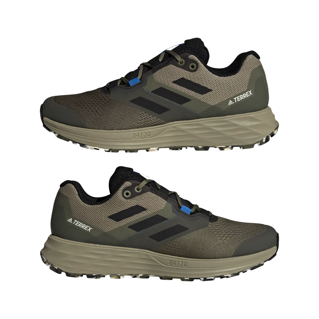 Pánské běžecké boty adidas  Terrex Two Flow Focus Olive