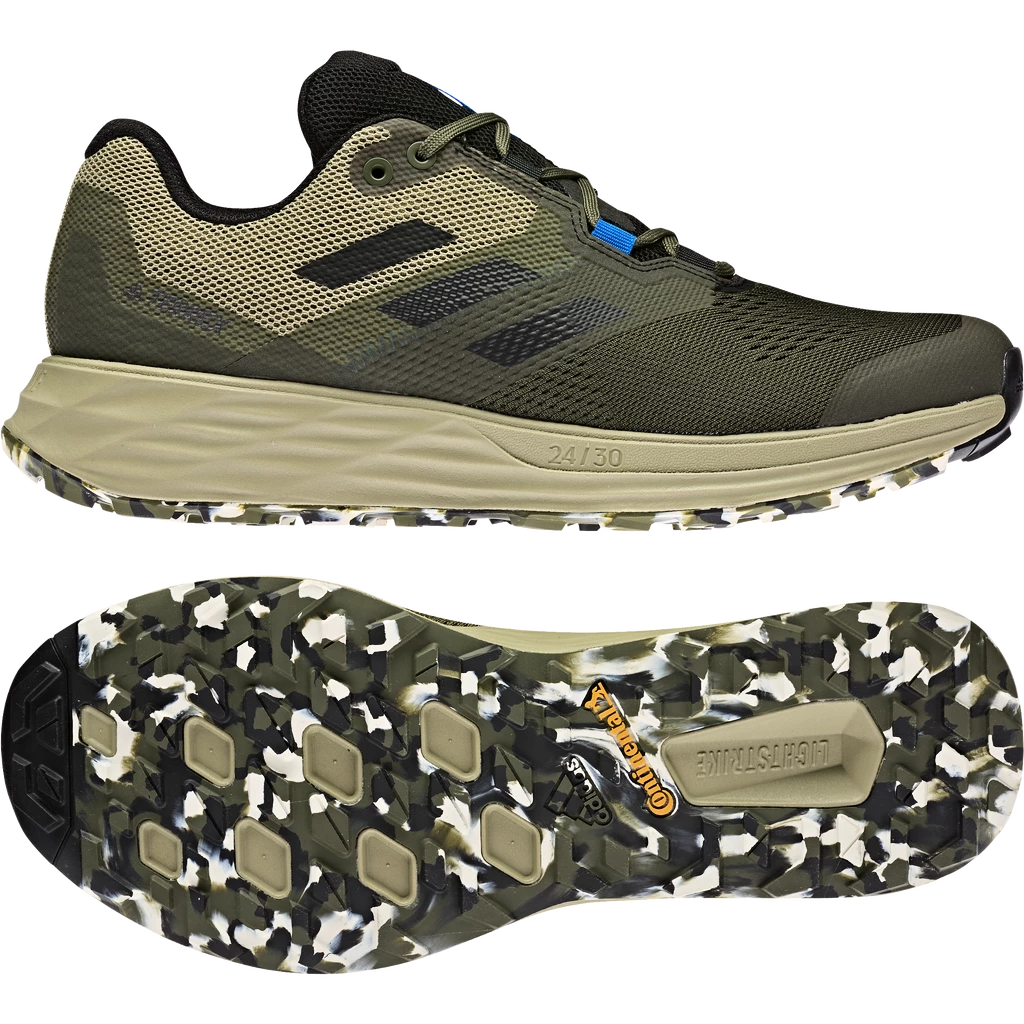 Pánské běžecké boty adidas  Terrex Two Flow Focus Olive