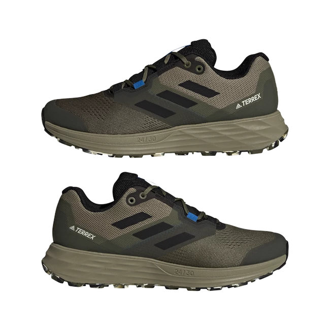 Pánské běžecké boty adidas  Terrex Two Flow Focus Olive