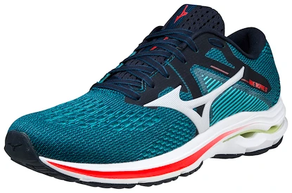 Pánské běžecké boty Mizuno Wave Inspire 17 / Gibraltor Sea / Nimbus Cloud / Ignition Red
