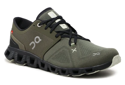 Pánské běžecké boty On  Running Cloud X 3 Olive/Reseda