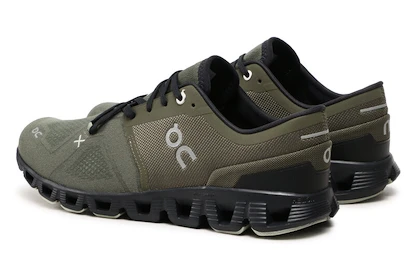 Pánské běžecké boty On  Running Cloud X 3 Olive/Reseda