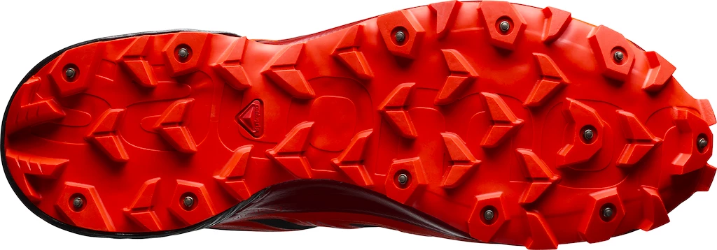 Pánské běžecké boty Salomon Spikecross 5 GTX černo-červené