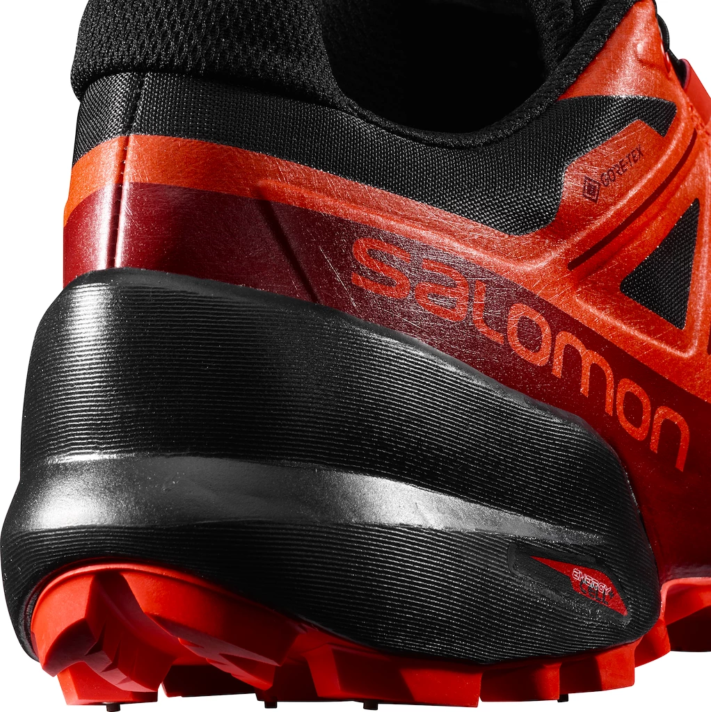 Pánské běžecké boty Salomon Spikecross 5 GTX černo-červené