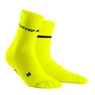 Pánské běžecké ponožky CEP Neon žluté