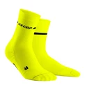 Pánské běžecké ponožky CEP Neon žluté