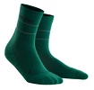 Pánské běžecké ponožky CEP Reflective zelené