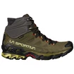 Pánské boty La Sportiva  Ultra Raptor II Mid Leather Wide GTX Ivy/Tango Red