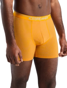 Pánské boxerky Icebreaker  Anatomica Boxers Electric/Praline
