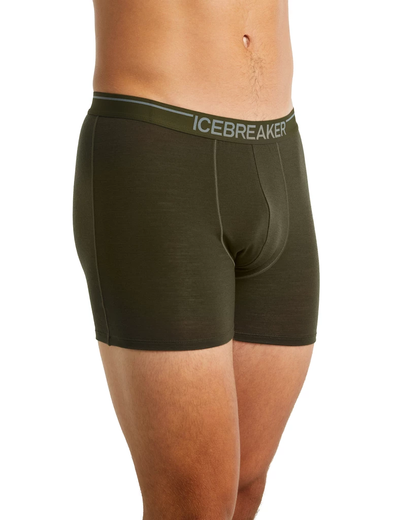 Pánské boxerky Icebreaker  Anatomica Boxers LODEN