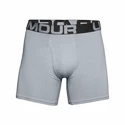 Pánské boxerky Under Armour  Charged Cotton 6in 3 Pack-GRY