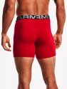 Pánské boxerky Under Armour  Charged Cotton 6in 3Pack Red
