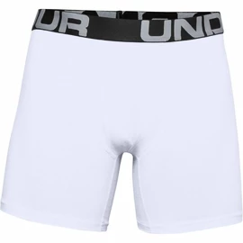 Pánské boxerky Under Armour Charged Cotton 6in 3Pack White