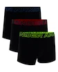 Pánské boxerky Under Armour Perf Cotton 3in 3Pack Black