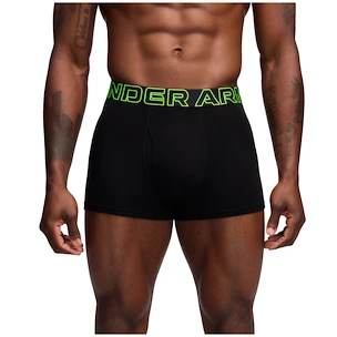 Pánské boxerky Under Armour Perf Cotton 3in 3Pack Black