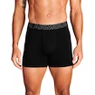Pánské boxerky Under Armour Perf Cotton 6in 3Pack black