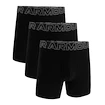 Pánské boxerky Under Armour Perf Cotton 6in 3Pack black