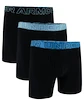 Pánské boxerky Under Armour Perf Cotton 6in 3Pack Black