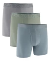 Pánské boxerky Under Armour Perf Cotton 6in 3Pack Blue