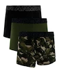 Pánské boxerky Under Armour Perf Cotton Nov 3in Green