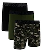 Pánské boxerky Under Armour Perf Cotton Nov 6in 3Pack Green