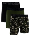Pánské boxerky Under Armour Perf Cotton Nov 6in 3Pack Green