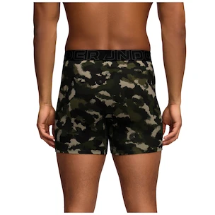 Pánské boxerky Under Armour Perf Cotton Nov 6in 3Pack Green