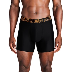 Pánské boxerky Under Armour Perf Tech 6in 3Pack Black  S