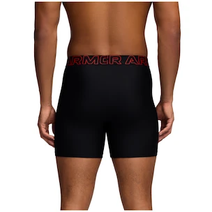 Pánské boxerky Under Armour Perf Tech 6in 3Pack Black