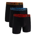 Pánské boxerky Under Armour Perf Tech 6in 3Pack Black  S