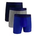 Pánské boxerky Under Armour Perf Tech 6in 3Pack Blue