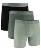 Pánské boxerky Under Armour Perf Tech Mesh 6in 3Pack Green
