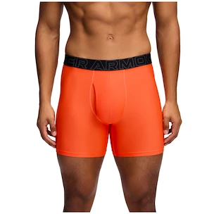 Pánské boxerky Under Armour Perf Tech Mesh 6in 3Pack Red